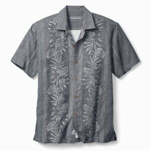TOMMY BAHAMA Men’s Short Sleeve Button Down Camp-shirt